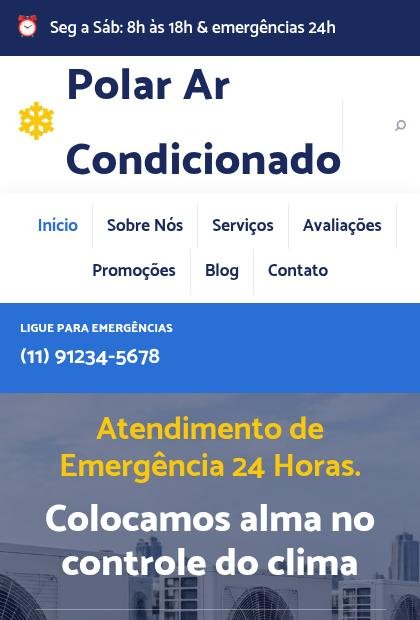 Modelo ar-condicionado